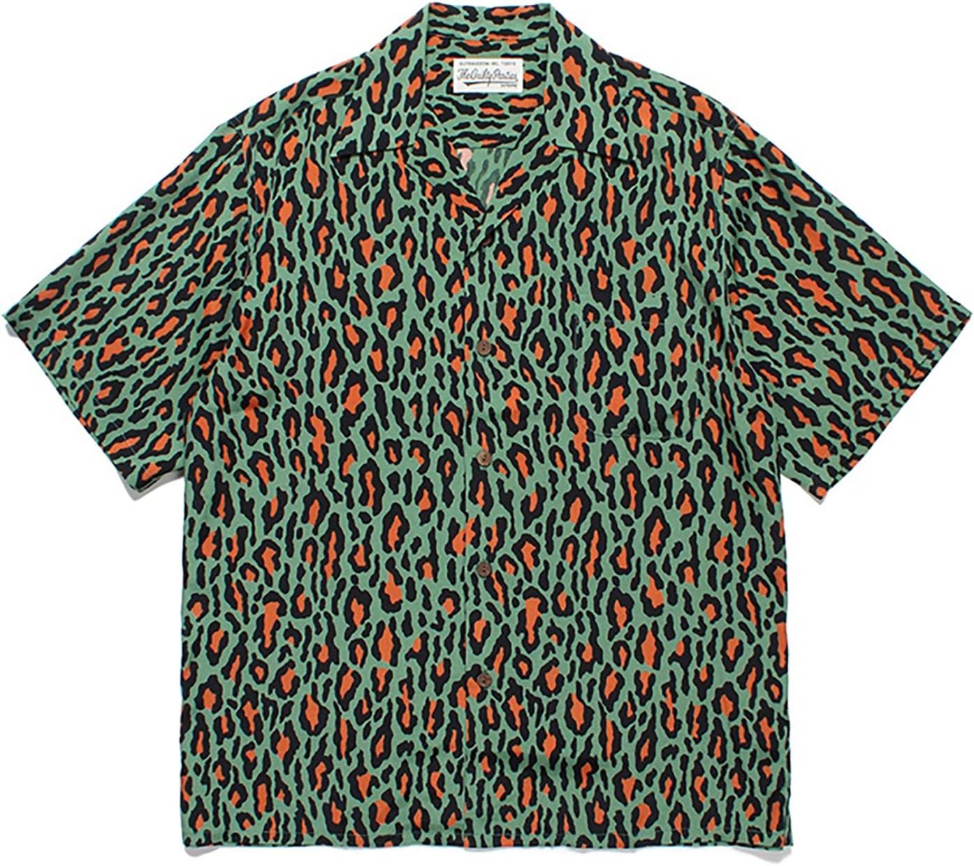 ワコマリア レオパード　半袖シャツ　アロハシャツ 020821setoimg_0273.jpg